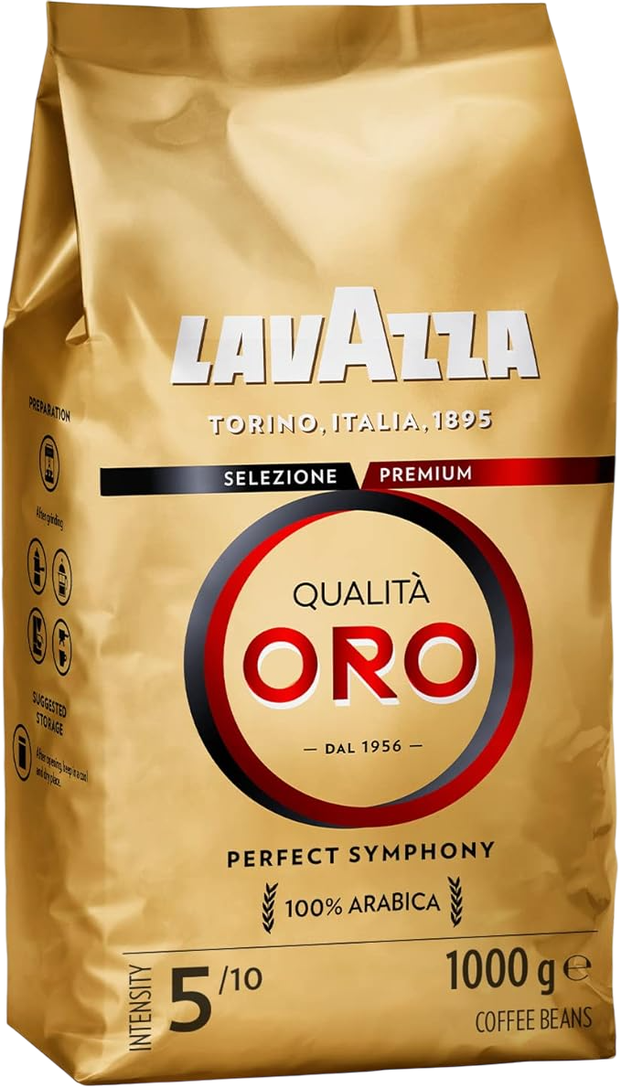 CAFÉ EN GRANO QUALITÀ ORO 4 PAQUETES