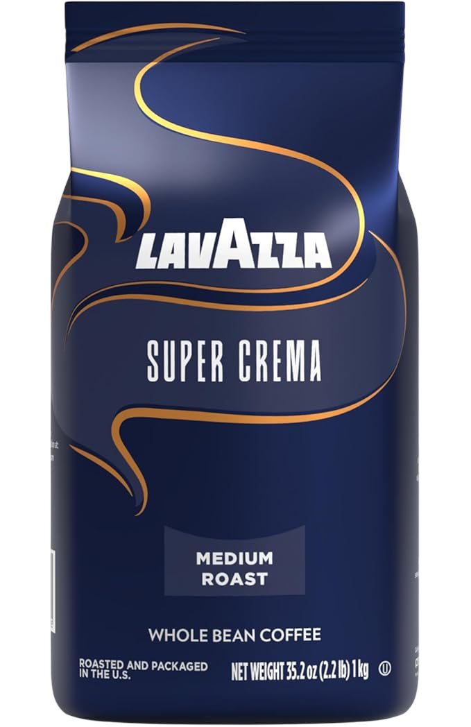 スーパークレマ エスプレッソ - 全豆コーヒー 1kg 2袋セット